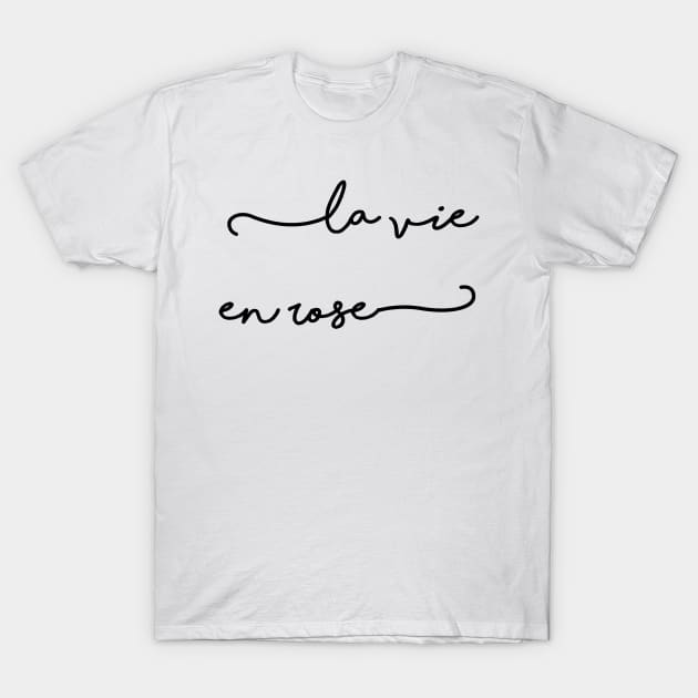 La vie en rose T-Shirt by ghjura